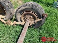 (2) Axels w/ Wheels & Tires