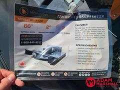 Unused Wolverine 72" Wide Mower for Skid Steer