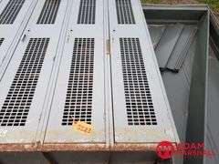 (4) Metal Locker w/ Metal Shelf