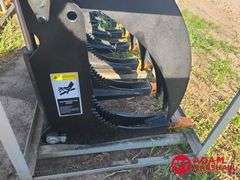 Unused 2024 Greatbear Heavy Grass Fork Grapple, 78" for Skid Steer