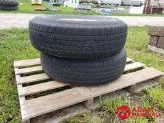 (2) Rims & Tires - 235/80R16