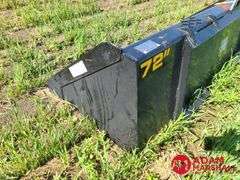 Unused Industrias America Bucket for Skid Steer - 72IN