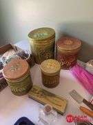 Old Bottles, Cookie Press, Bread Pans, Nut Crackers, Old Metal Canisters & More