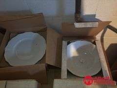 Christina Porcelain white Dishes 1982