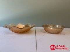2 Amber Bowls