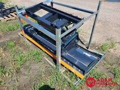 Unused Wolverine Angle Blade for Skid Steer, 84IN
