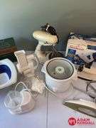 Crock Pot, Mixer, Food Grinder, Waffle Iron & More