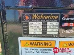 Unused Wolverine 72" Grapple Bucket for Skid Steer