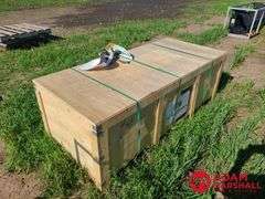 Unused Double Garage Metal Shed - 21FTx19FT