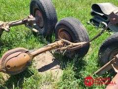 (3) Axels w/ Wheel & Tires