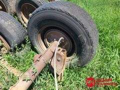 (3) Axels w/ Wheel & Tires