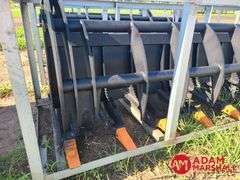 Unused 2024 Greatbear Heavy Grass Fork Grapple, 78" for Skid Steer