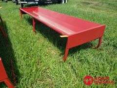 Unused Industrias America Metal feed Bunk 10FT