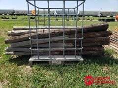(40) Wood Post