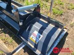 Unused Wolverine Angle Blade for Skid Steer, 84IN