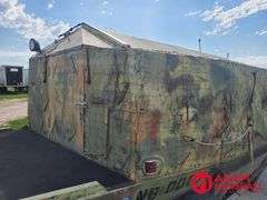 1971 Fully Enclosed Waterfowl Hunting Boat & Trailer