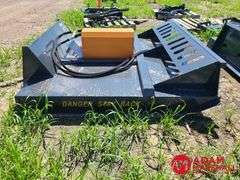 Unused Wolverine 72" Wide Mower for Skid Steer