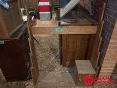 Vintage Gun Rack Measures 38 by 11 by 49