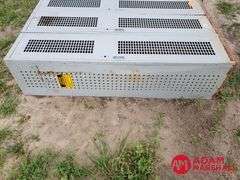 (4) Metal Locker w/ Metal Shelf