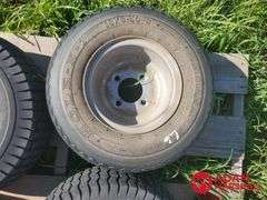 (4) Used Golf Cart Wheels & Tires