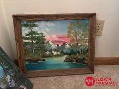 Saw Blade Art, Paintings & Frames