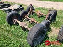 (3) Axels w/ Wheel & Tires