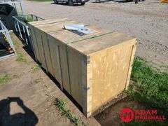 Unused Double Garage Metal Shed - 25FTx33FT