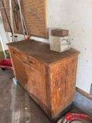 Shop Cabinet & Bricks