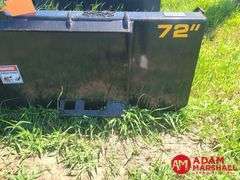 Unused Industrias America Bucket For Skid Steer - 72IN