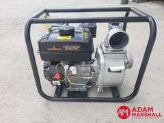 Unused Land Honor  Industrial Model LHR-TWP80 Gasoline 3" Semi-Trash Water Pump