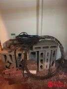 Cement Blocks, Barb Wire and Bricks