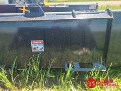 Unused Industrias America Bucket For Skid Steer - 84IN