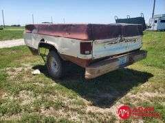 Chevrolet Pickup Box Trailer - 8FT