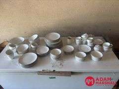 White Centura Corning Dishes