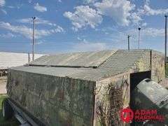 1971 Fully Enclosed Waterfowl Hunting Boat & Trailer