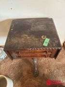 Antique Drop Leaf Side Table