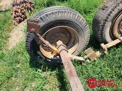 (2) Axels w/ Wheels & Tires