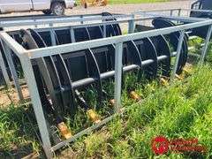 Unused 2024 Greatbear Heavy Grass Fork Grapple, 78" for Skid Steer