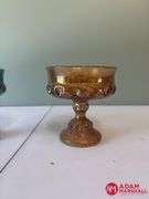 2 Carnival Glass Candy Dishes
