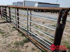 New 5x24FT Freestanding Panel w/ 12FT HD Gate