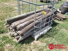 (40) Wood Post