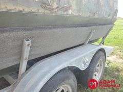 1971 Fully Enclosed Waterfowl Hunting Boat & Trailer
