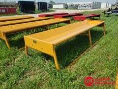 Unused Industrias America Metal feed Bunk 10FT