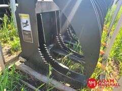 Unused 2024 Greatbear Heavy Grass Fork Grapple, 78" for Skid Steer