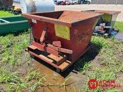 Wright  ½ Yard Self Dumping Hopper w/ Drain Valve & Casters