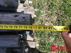 (40) Wood Post