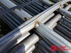 New 20 ft. continuous fence panels, 6 bar, (#2 Pipe) sold 10 x bid
