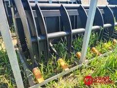 Unused 2024 Greatbear Heavy Grass Fork Grapple, 78" for Skid Steer