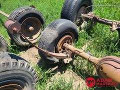 (3) Axels w/ Wheel & Tires