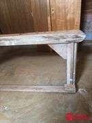 Vintage Wood Bench Measures 66 by 16 by 26